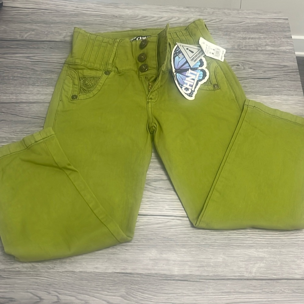 New Colombian butt lifter capris denim pants for women size 3